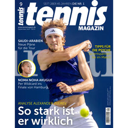 Tennis Magazin Heft September 2023